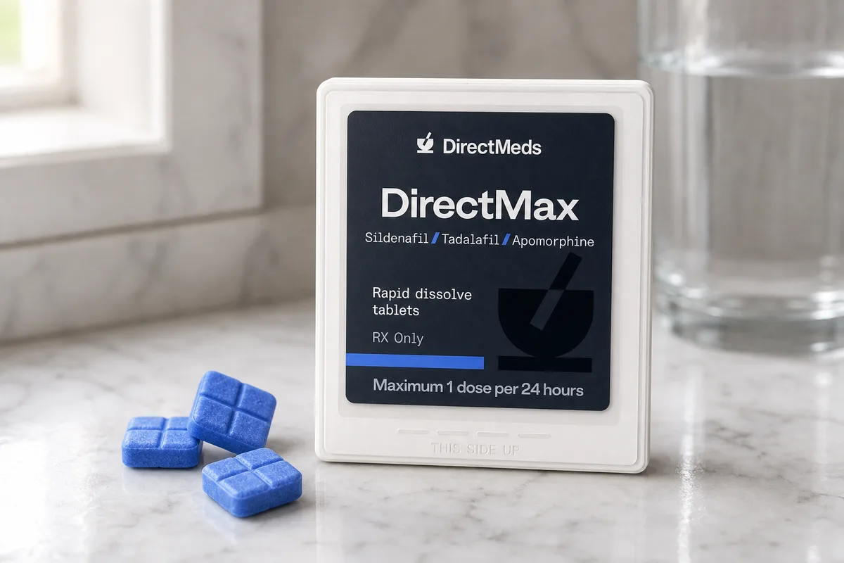 The DirectMax 3-in-1 rapid-dissolve tablet